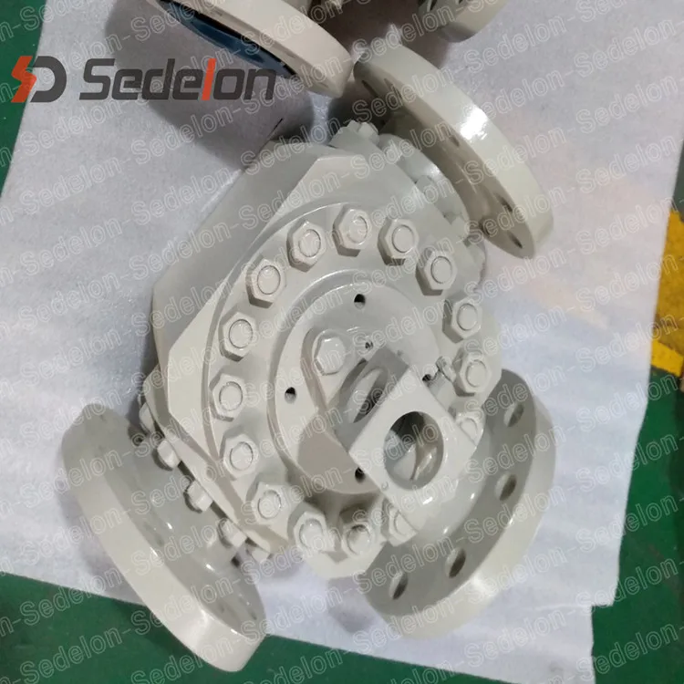 Flow Control 3 Way Ball Valve API6D