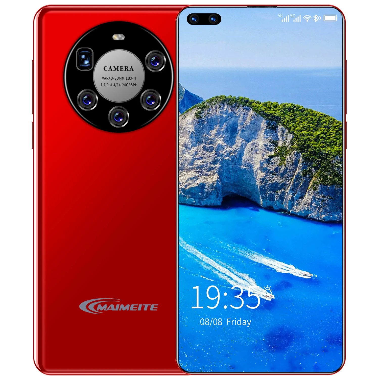 
Fashion mate 50 pro 7.2 inch infinity o-screen smartphone 5G 4G 12+512GB HD screen face ID fingerprint ID long standby phone 