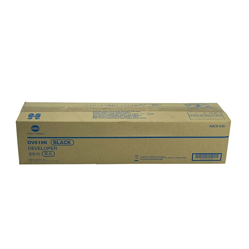 Original Developer unit DV-619 DV619 DV 619 K for Konica Minolta bizhub C458 C558 C658 368e Developer units