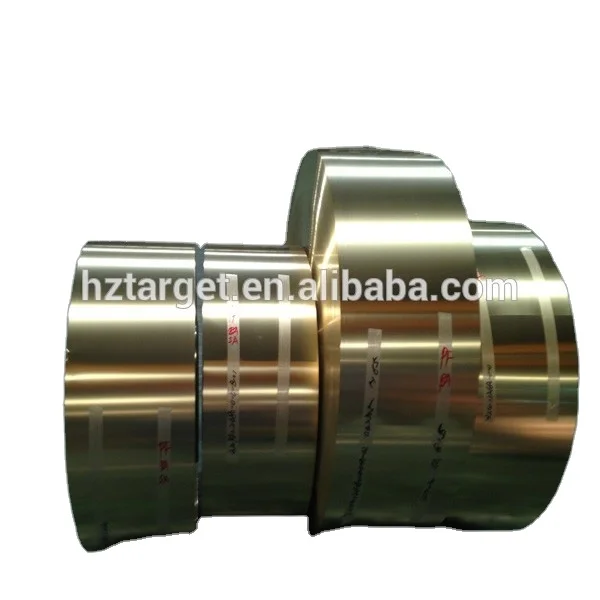 Bright Surface Polished Brass Strip C2680 For button/electric