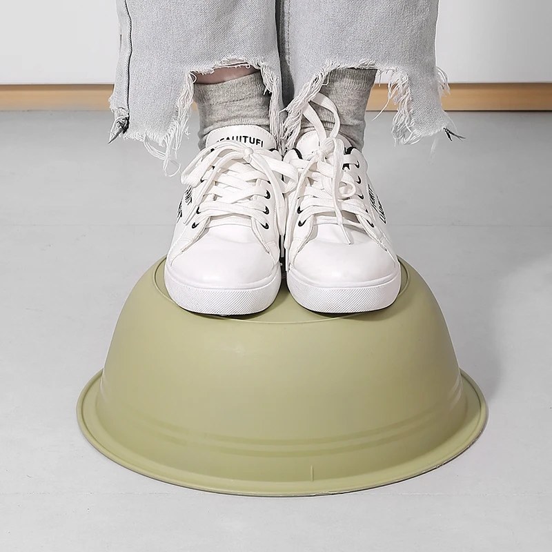 Haogle PP Plastic Washing Clothes Children Hand Basin Portable Round Plastic Wash Tub for Bathroom