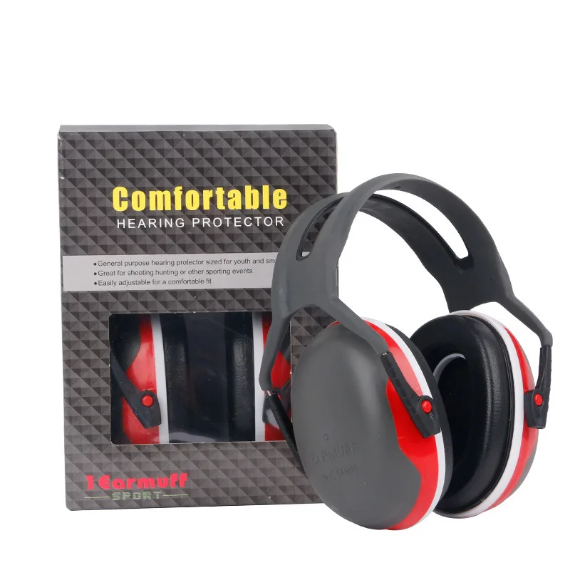 Noise Reduction Safety Earmuffs 35dB Hearing Protection Earmuffs Ear Defenders with Adjustable Headband for Shooting Mowin