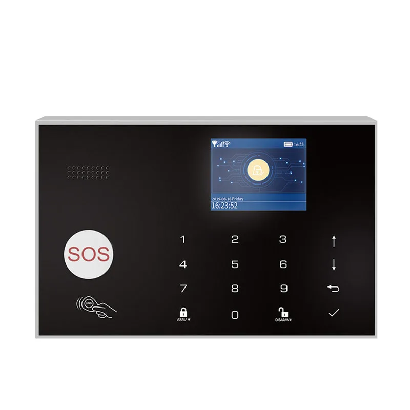 Tuya WiFi security alarm system kit siren hub gateway for smart home work with alexa and google home support RF433 sensor