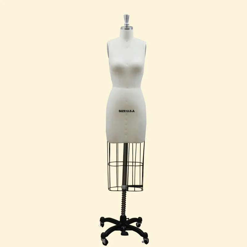 Upper body female mannequin and manikin for evening form and dressmaker