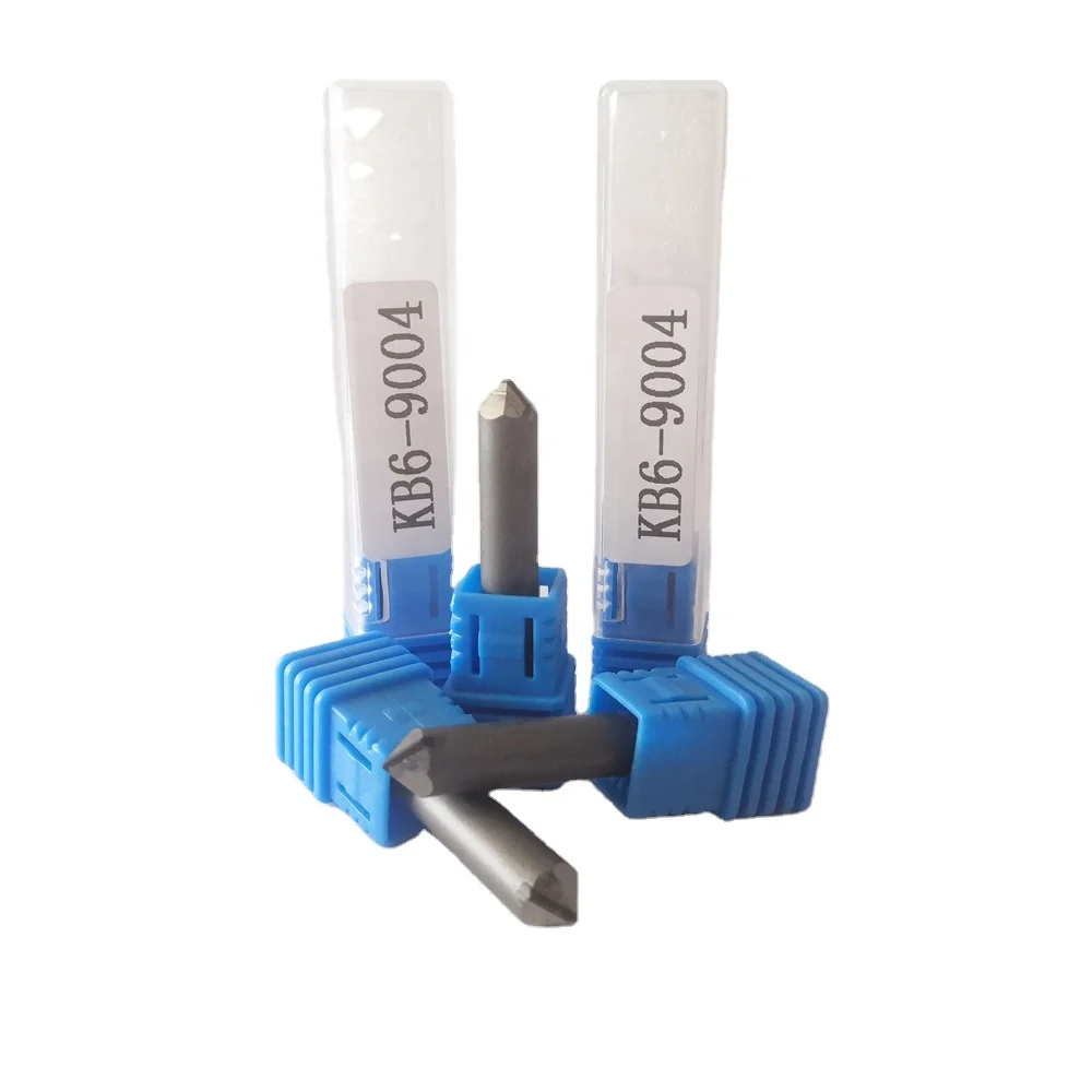Stone engraving PCD cutter tools marble granite lettering Diamond CNC milling cutters