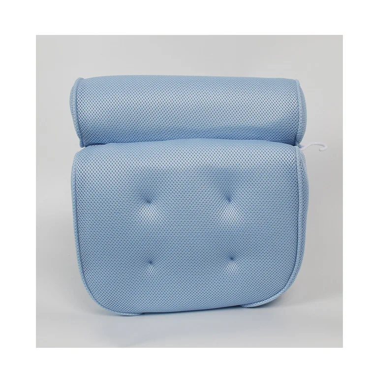 Luxurious Bath Pillow Ergonomic Bathtub Cushion for waterproof luxurious spa bath tub pillow spa, 3d pvc bath neck pillow