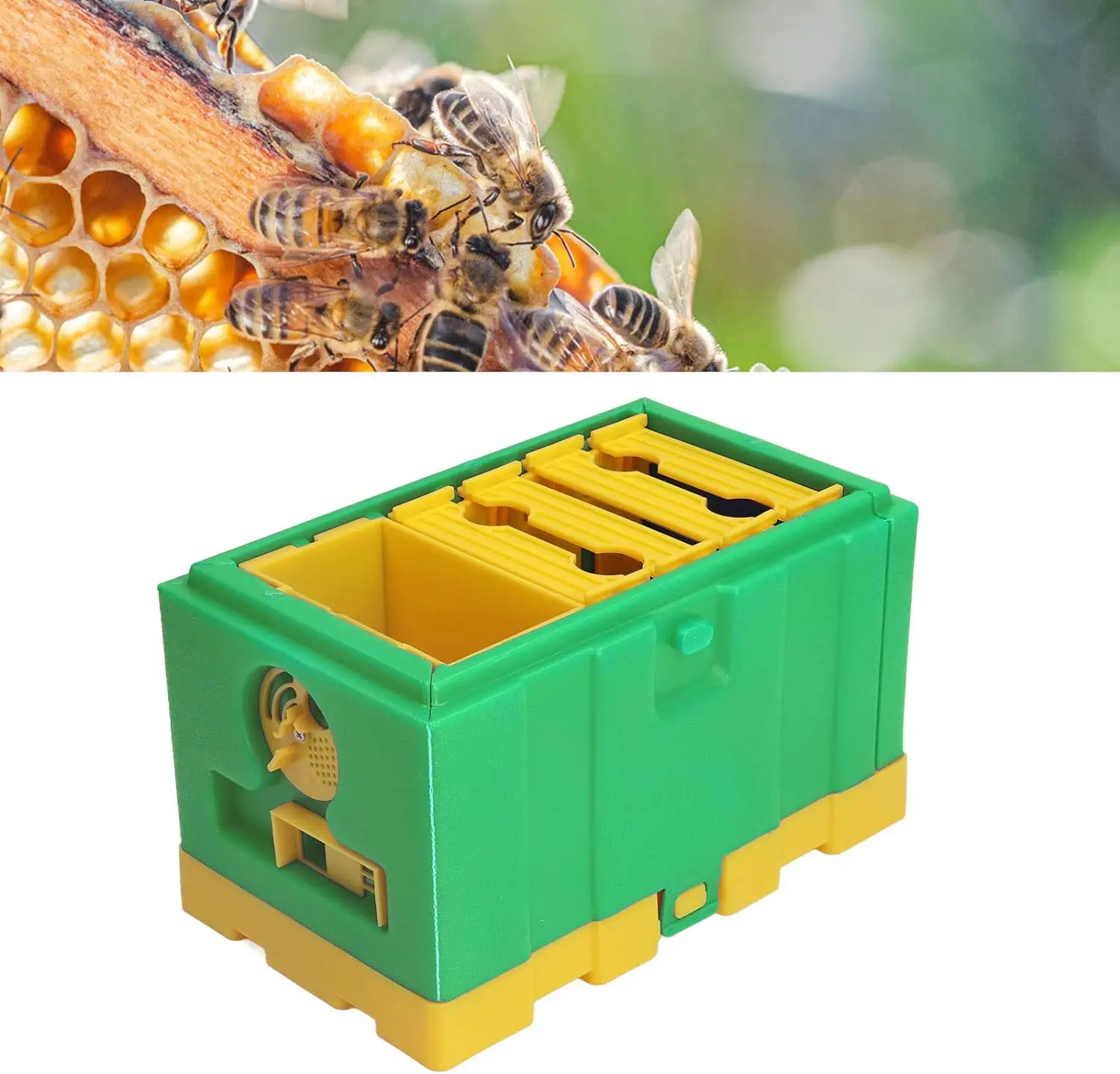 Food Grade HDPE Plastic Beehive Queen Bee Mini Mating Nuc Beehive Box 4 Frames Nuc Boxes