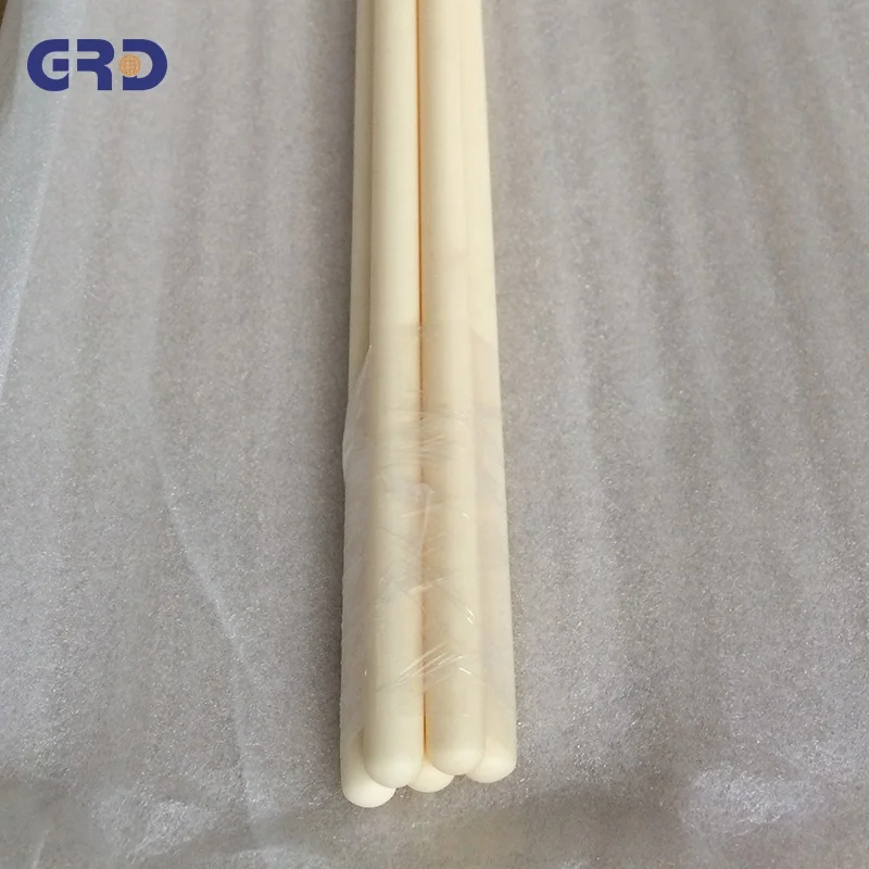 High purity C799 alumina ceramic protection tube with 99 al2o3 for thermocouple