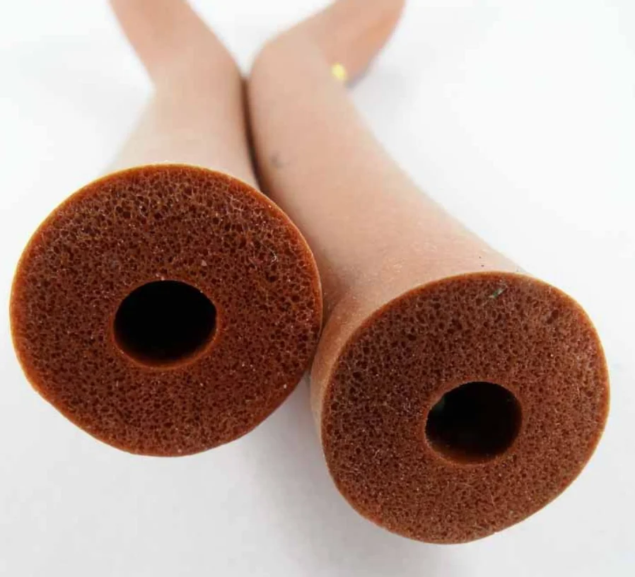 
NBR PVC Foam Insulated Tube Rubber Pipe Insulation for Air Conditioning Refrigeration Copper Tubes 