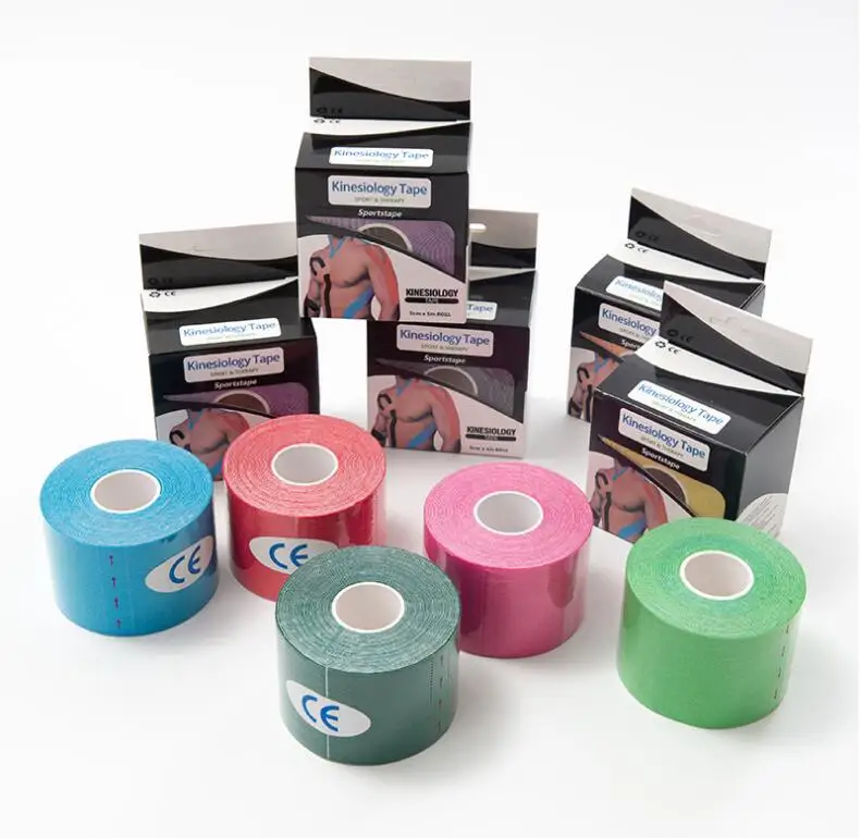  High Quality Printed Sports Tape Exercise Use synthetic