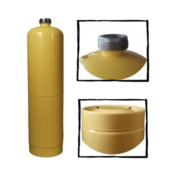 DC03 Steel Gas Tank DOT39 Cylinder for MAPP Gas 1L