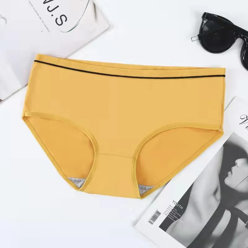 Plus Size Womens Period Panties for Teens Cotton Leak Proof Underwear Menstrual Heavy Flow Protective Hipsters