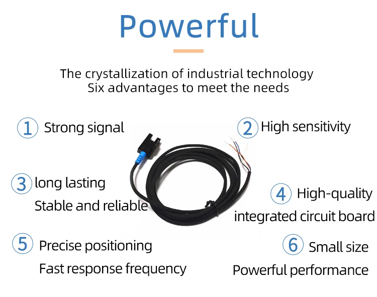 China Leraun Slot-type Micro Photoelectric Switch Sensor WIth 6 Types NPN PNP Infrared Photoelectric Sensor