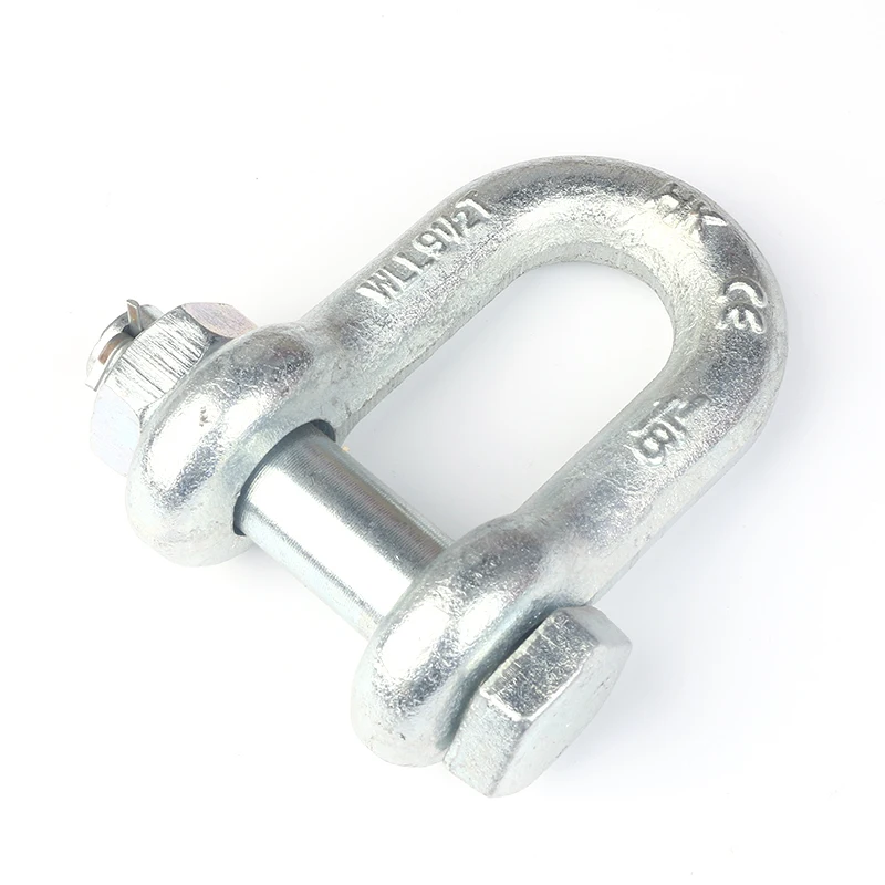 JIS TYPE SCREW PIN ANCHOR SHACKLE WITH OR WITHOUT COLLAR, JIS TYPE SCREW PIN CHAIN SHACKLE WITH OR WITHOUT COLLAR