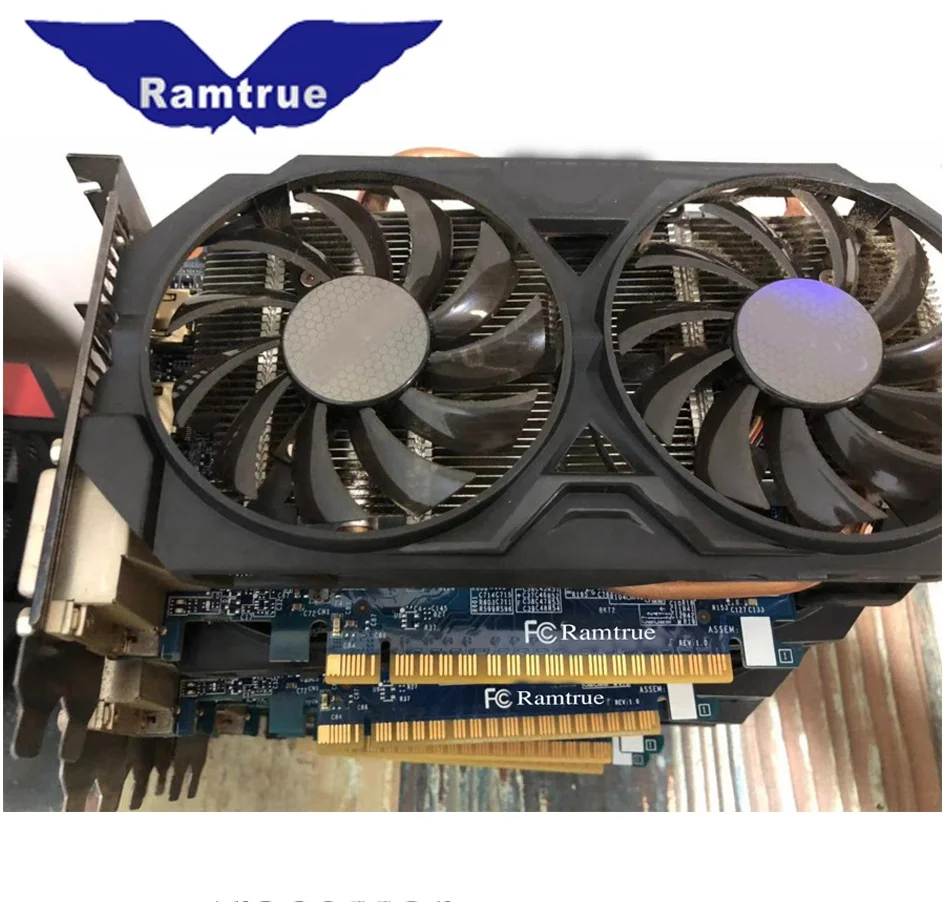 Оригинальная брендовая разборка видеокарты GTX750TI 2G используется для сборки игрового компьютера.