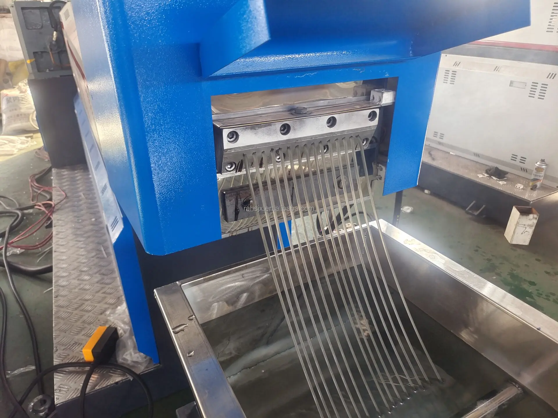 SJ -105/90 water cooling waste bopp pe recycling pellet making granulator machine plastic