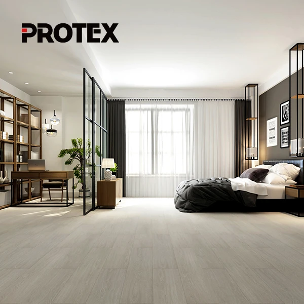 High Quality Customizable Rigid Waterproof Fireproof 4mm 5mm 8mm Click Lock LPC Vinyl SPC Oak Parquet Flooring
