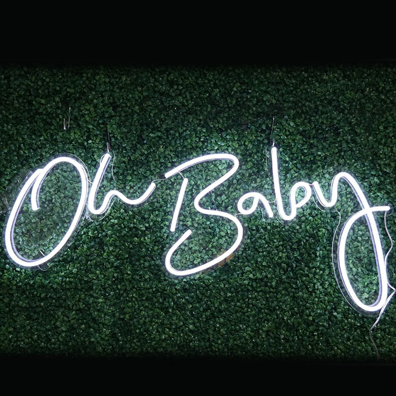 Custom smart wifi dream holiday Christmas Wedding Happy Birthday Outdoor Waterproof decoration rgb 12v 5V Led light Neon