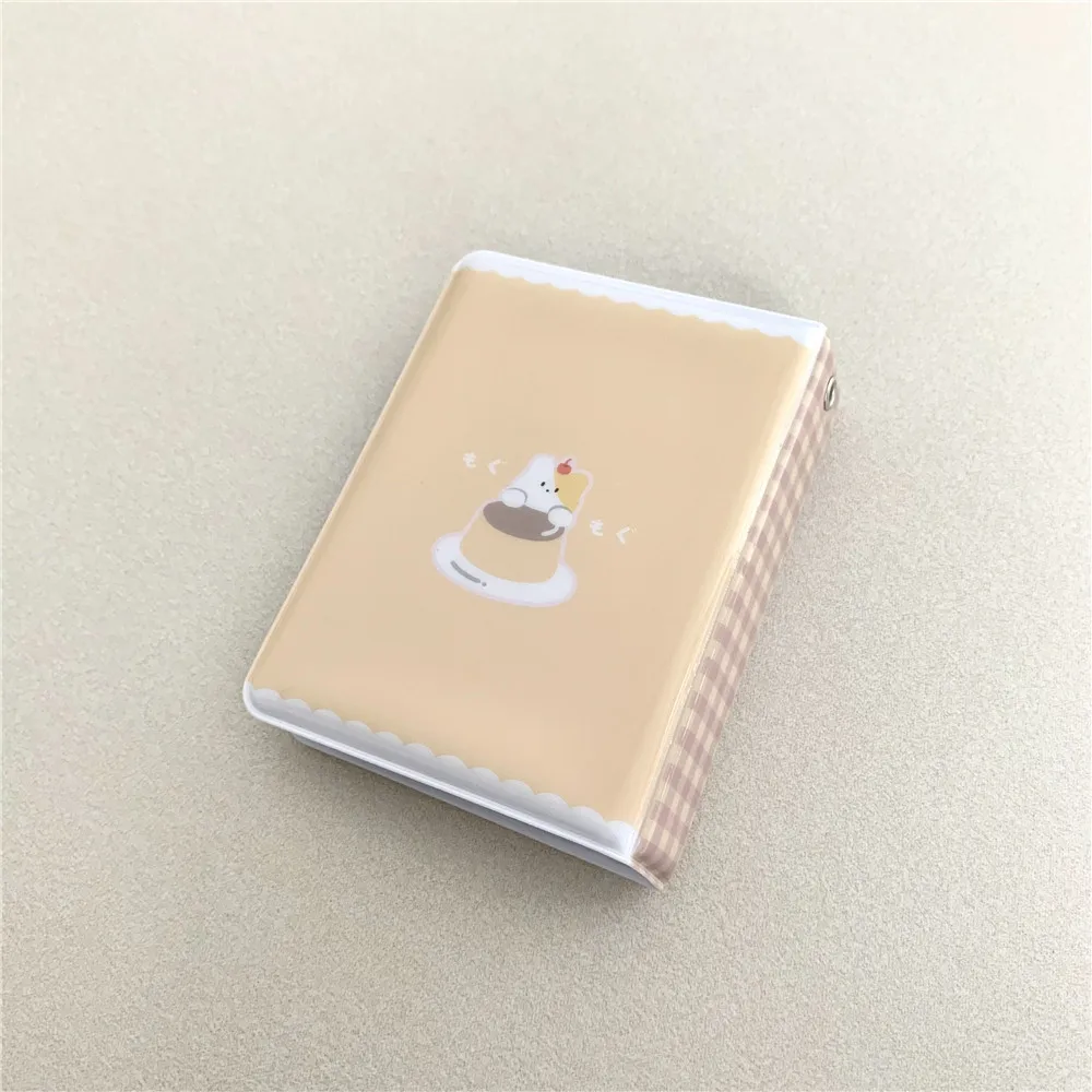 Korean Cartoon Photocard Holder 3 Inch Mini Photo Album 40 Pockets Idol Card Photos Collect Book Kpop Kawaii Polaroid Album
