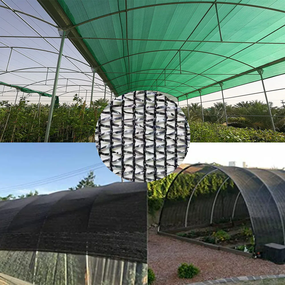 Sun Protection Plastic HDEP Green Shade Net For Agricultural