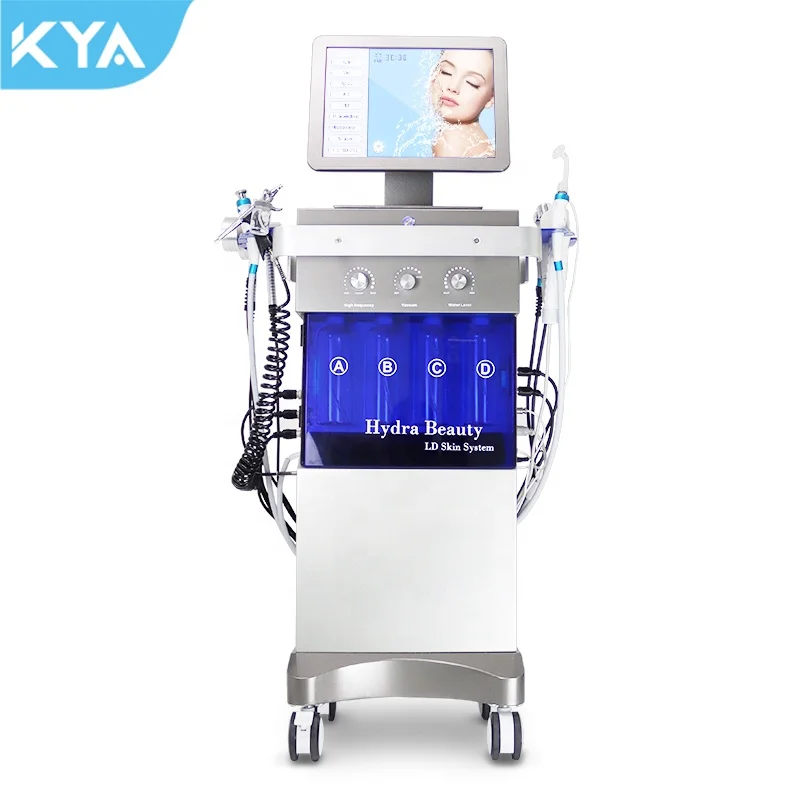 11 in 1 Water Oxygen hydro dermabrasion aqua peel facial removal black head Face lifting microdermabrasion beauty instrument