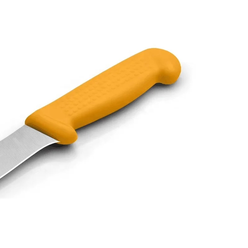 Good quality stainless steel butcher knife slaughter fish boning filet meat slicer kitchen knife with pp handle