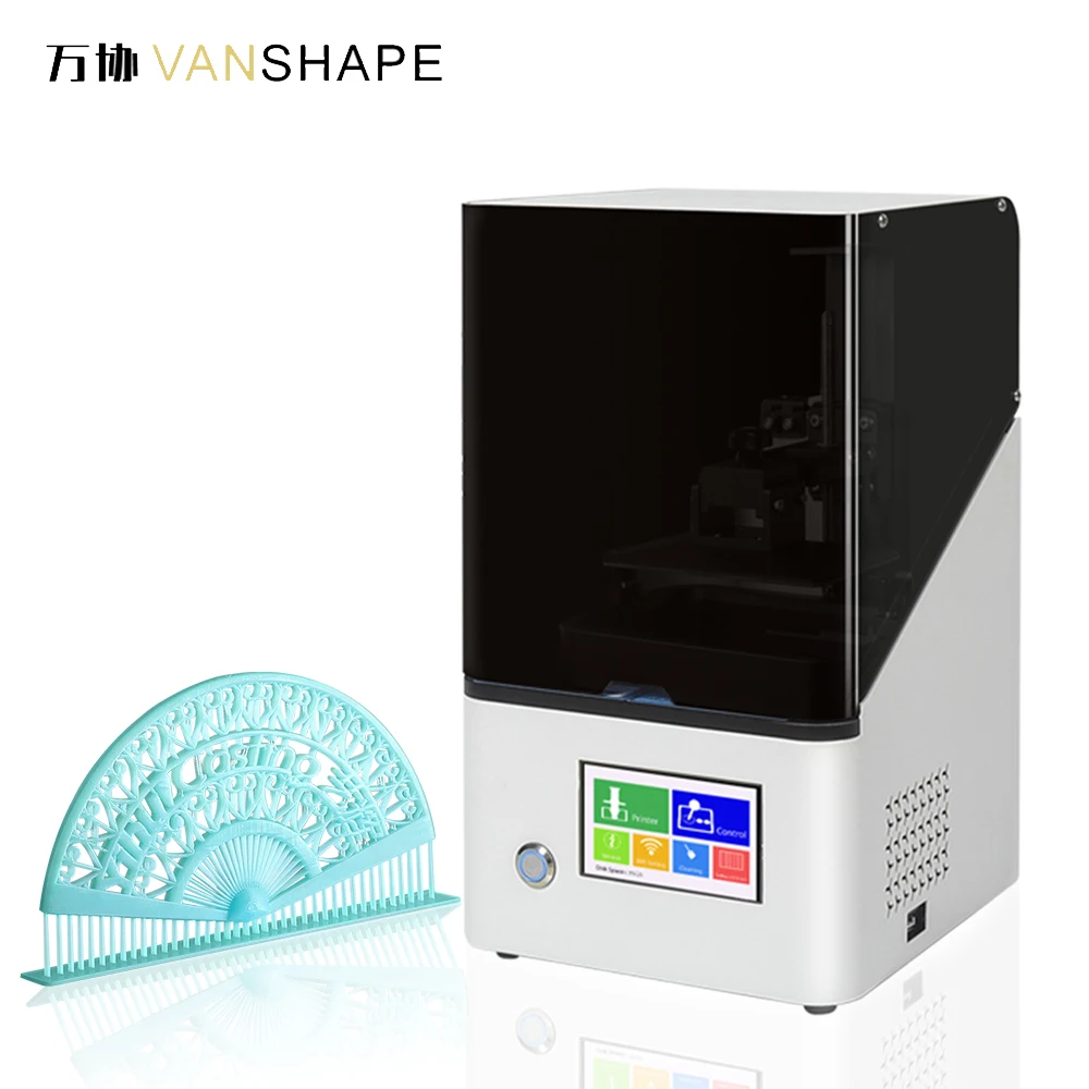 3D-принтер Vanshape с высоким разрешением для УФ-отверждения ЖК-дисплей ювелирных изделий стоматологических моделей образовательных настольных