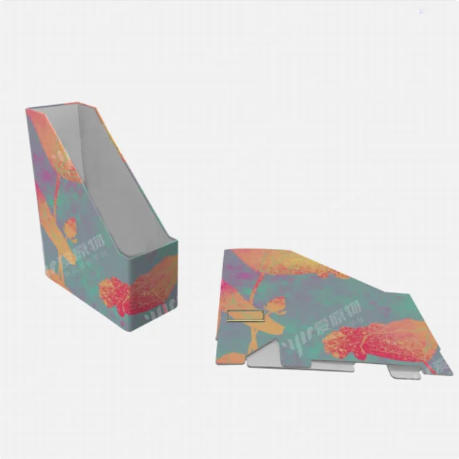 Foldable File Holder Desktop Organizer Standing Rack Water Paperboard  Document Magazine Holder friendly storage organization