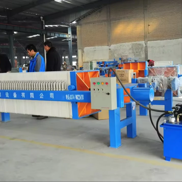 Energy Saving 630 Model Hydraulic Filter Press For Small Capacity