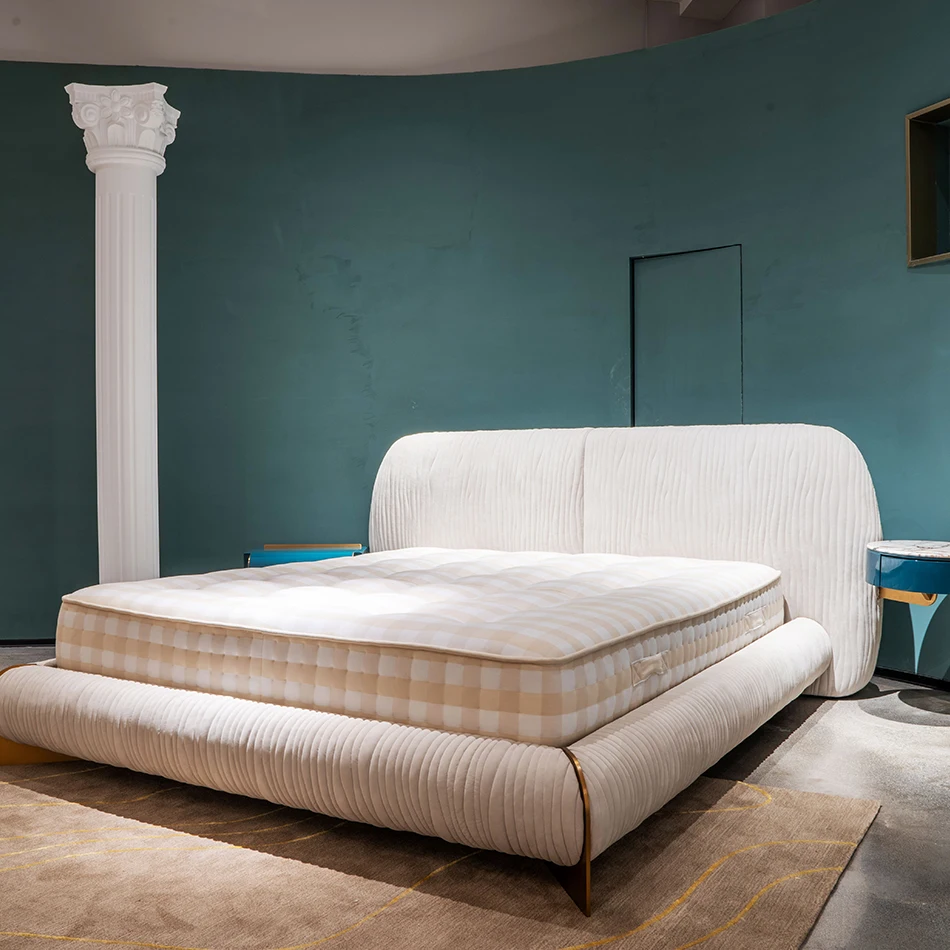 Elefante Bedroom Furniture Set Luxury king Size Bed Classic Mattress Bed Luxurious Bed