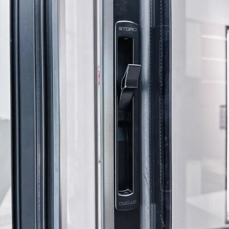 Burglar Proof Design Aluminum Bi-Folding Windows Iron Folding Windows With Newspaper Slot