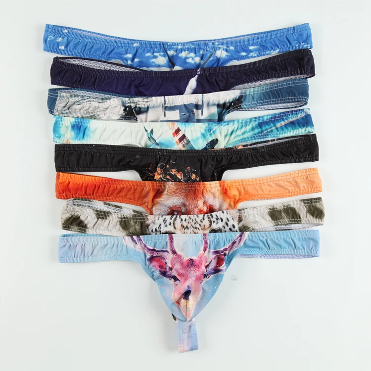 polyester teen boys in white briefs sexy thong panties breathable underwear men