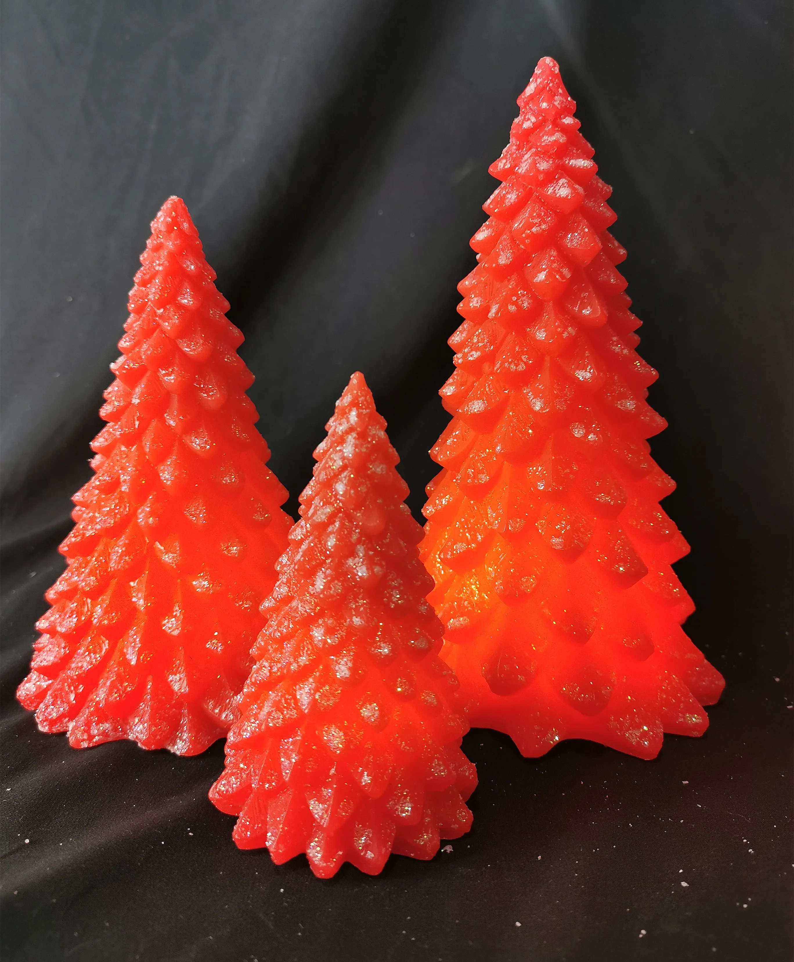 Christmas tree LED electronic candle colored flame use christmas decoration