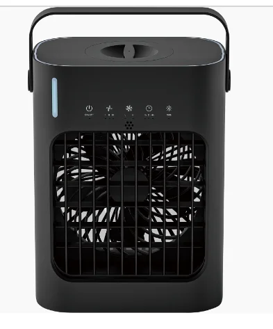 3 in 1 Portable Air Conditioner 700ML Portable Air Cooler, 3 Speed USB Desktop Fan Personal Small Air Cooling Fan