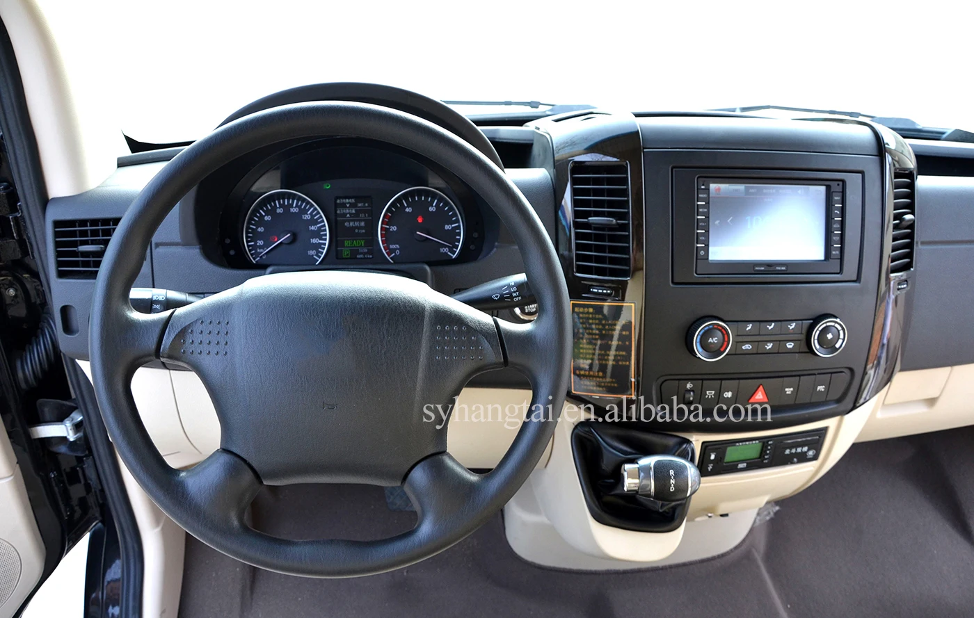 Customized Sprinter Urban Passenger Transport Electric Van Mini bus CATL Battery Full Load Mileage 350km