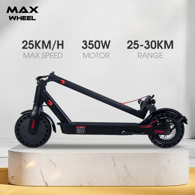 kepow lightweight foldable portable 350w 36v 7.5ah lithium battery scooter E9pro aluminum alloy adult electric scooter