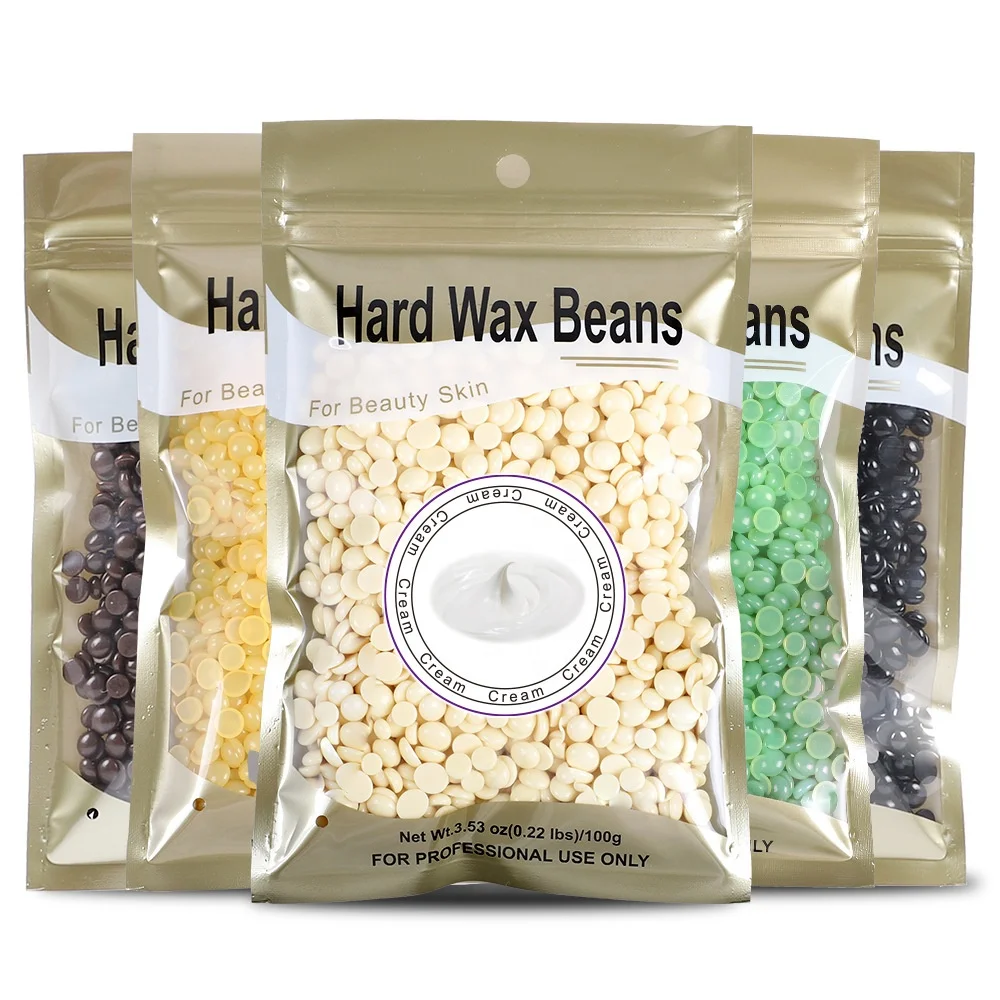 DOLL WAX Professional 100g Per Bag Professional Depilatory Hair Removal Hard Hot Wax Beans Wax