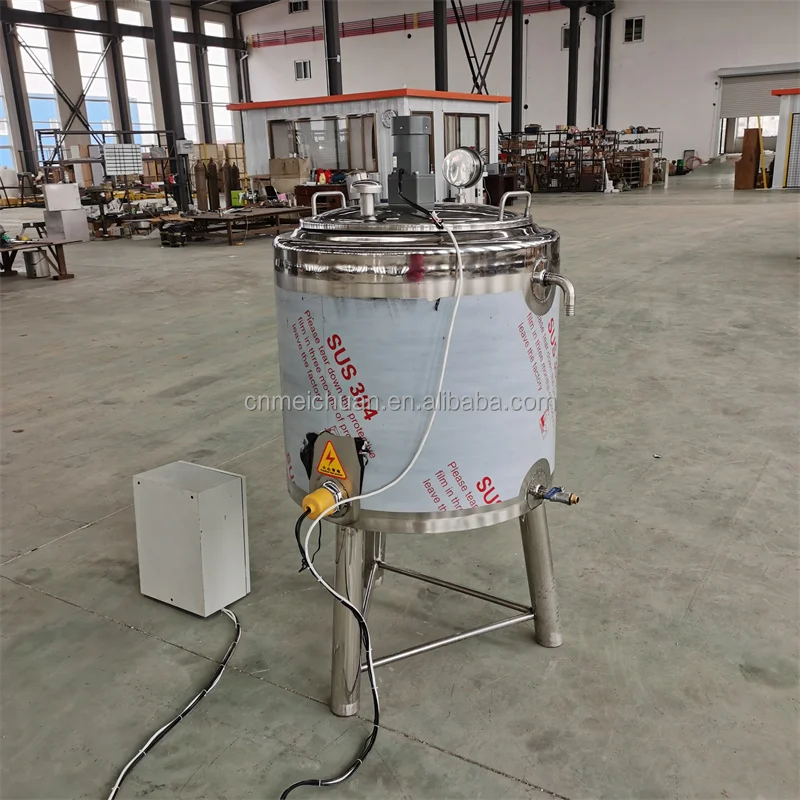 Pasteurizer & Calf Feeding Milk Pasteurizer 100 L Pasteurized Milk Processing Plant