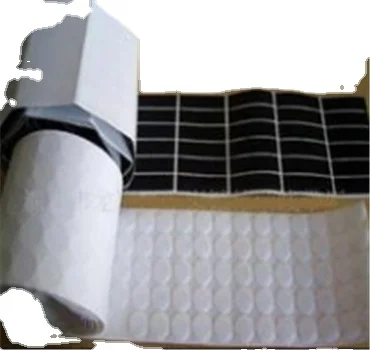 
RTS 13MM diameter coins 30% nylon 70% polyester hook and loop with adhesive dots with clear liner for amazon selling online 