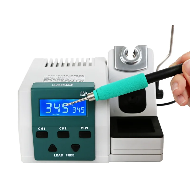 SUGON T26 soldering stations soldering iron station smd soldering station