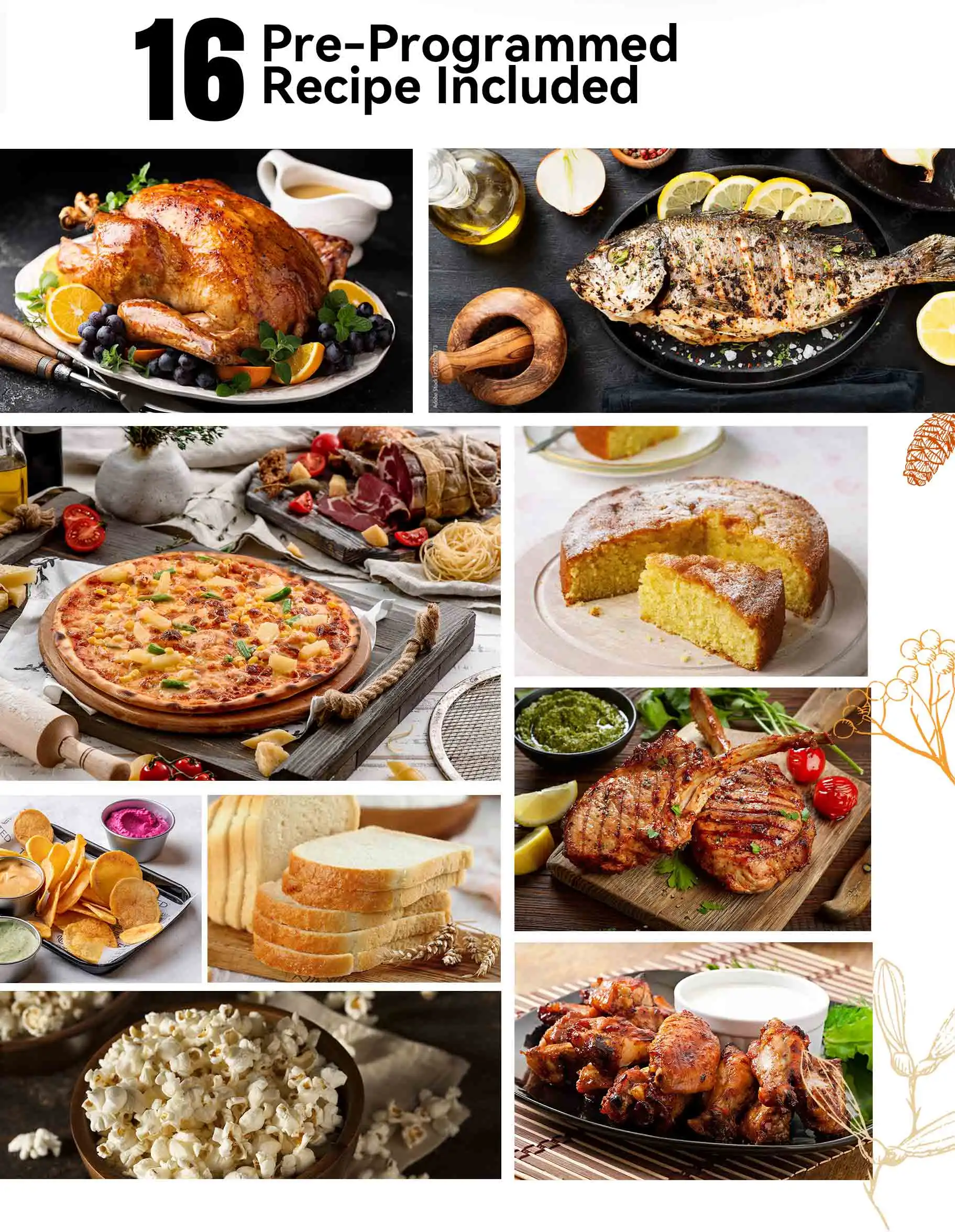 All In 1 Electric Air Fryer Oven Wholesale Factory Price Low Fat Healthy