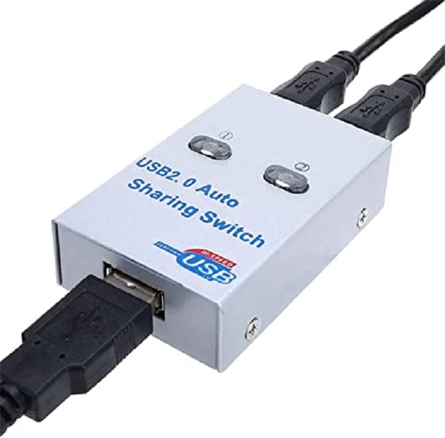 Разветвитель USB 2 0 переключатель для ПК компьютерные принтеры порта хаб узла совместное использование одного