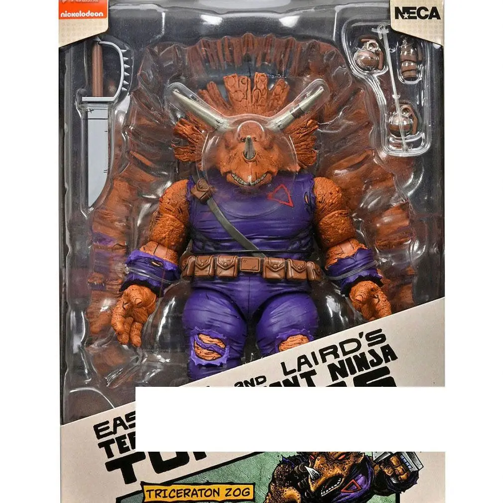 NECA 54310 triceraton zog модель игрушки 18 см экшн-фигурка