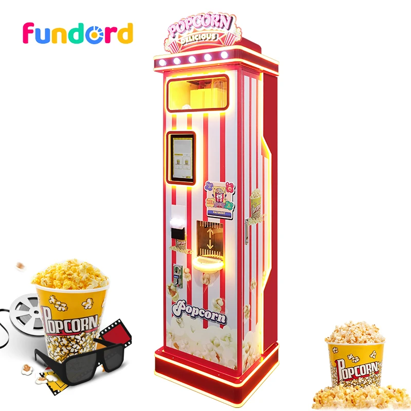 2024 Fundord vending pop corn machine popcorn maker machine
