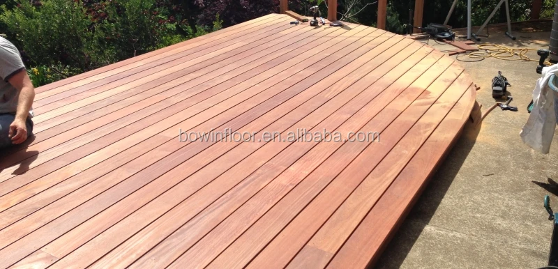 long life span teak wood decking board