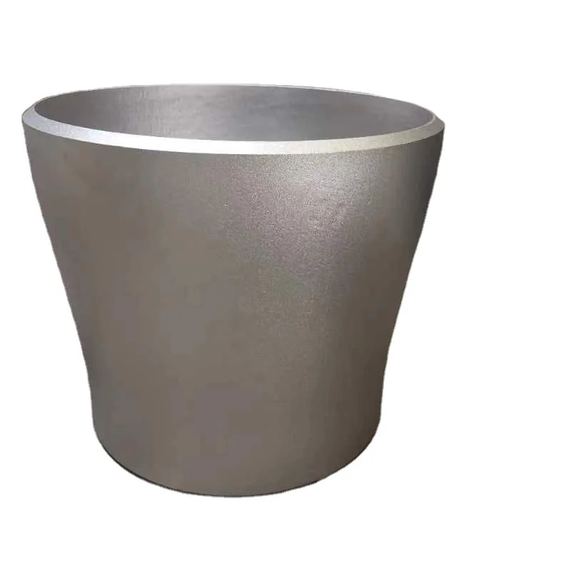 Food-Grade Sanitary Stainless Steel SS316 Pipe Fitting Concentric Reducer with Straight End