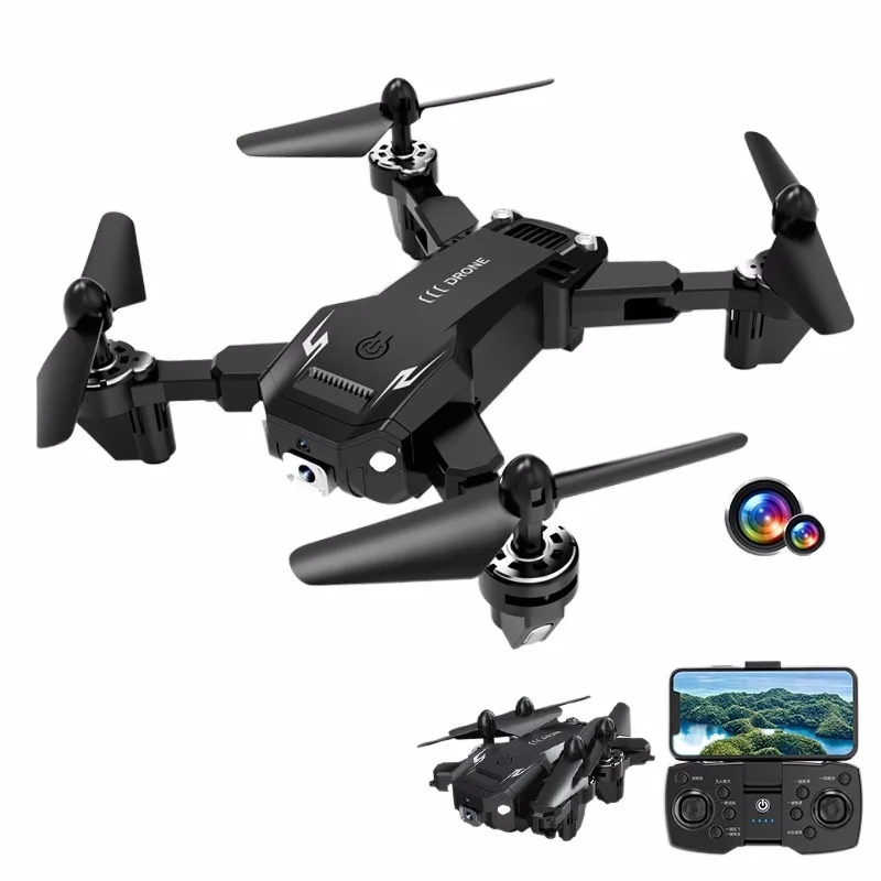 Hdrc8k HD dual camera obstacle avoidance light aerial photography UAV wholesale four axis aircraft remote control aircraft