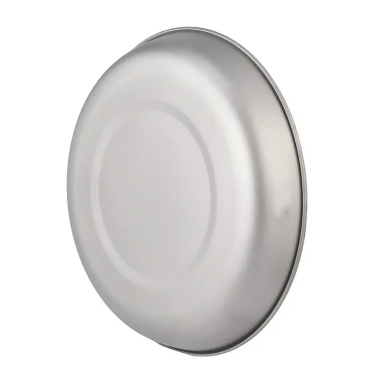 Camping Large Plates Outdoor Tableware Titanium Dinner Dishes Pan