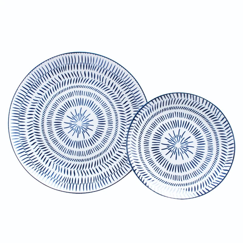 Набор фарфоровой посуды мексиканская керамическая тарелка