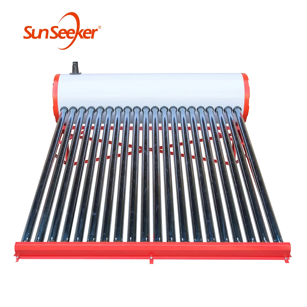 Mexico 80L-400L Color Steel Non-pressure Solar Water Heater Glass Vacuum Tube Collector Wholesale